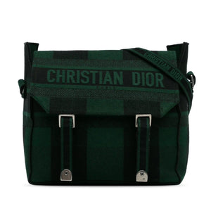 Dior Diorcamp Messenger Bag Green Canvas