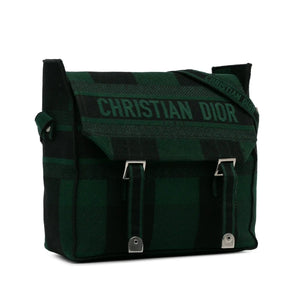 Dior Diorcamp Messenger Bag Green Canvas