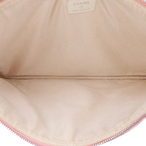 Chanel Deauville O Case Pink Large Canvas