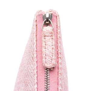 Chanel Deauville O Case Pink Large Canvas