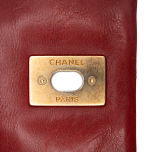 Chanel Ultimate Stitch Retro Chain Shoulder Flap Red Calfskin Gold