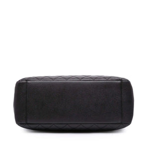 Chanel GST Black Caviar Gold