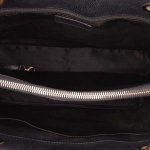 Chanel GST Black Caviar Gold