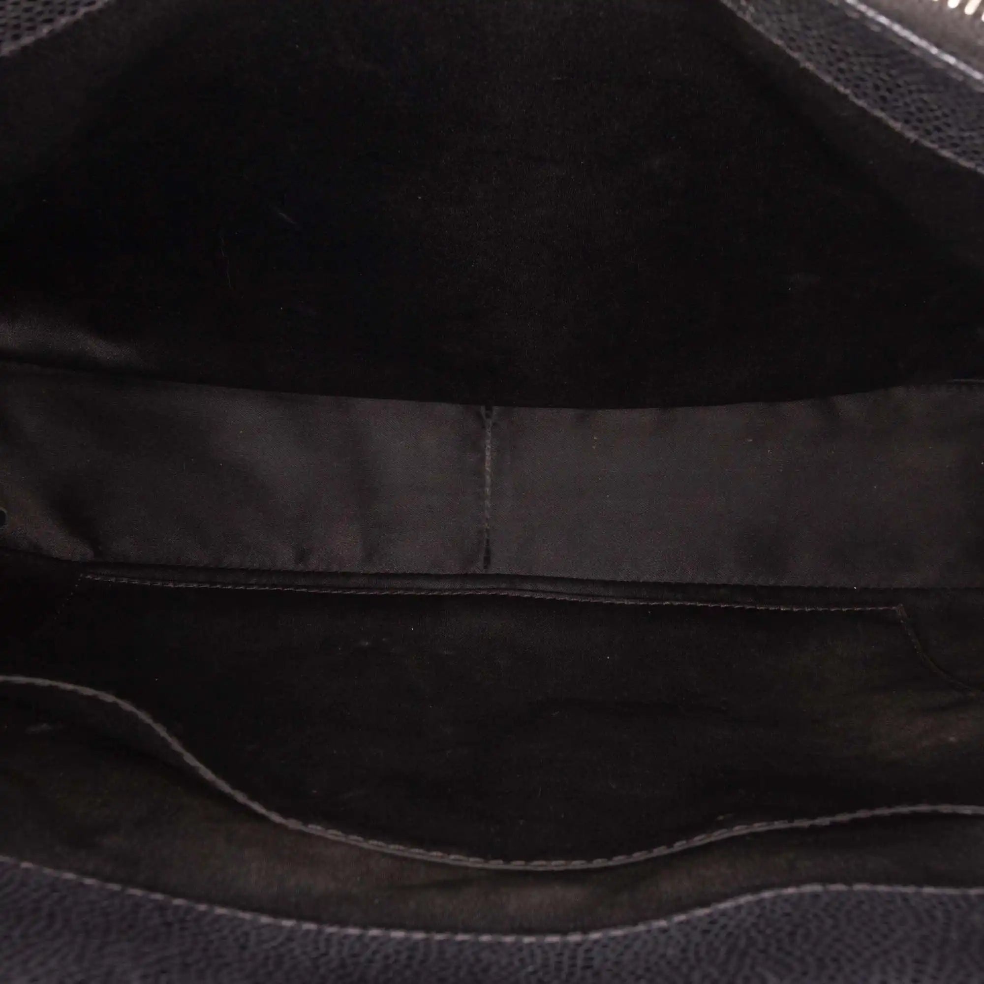 Chanel GST Black Caviar Gold