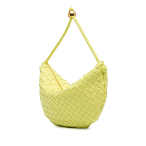 Bottega Veneta Turn Medium Butter Yellow Intrecciato