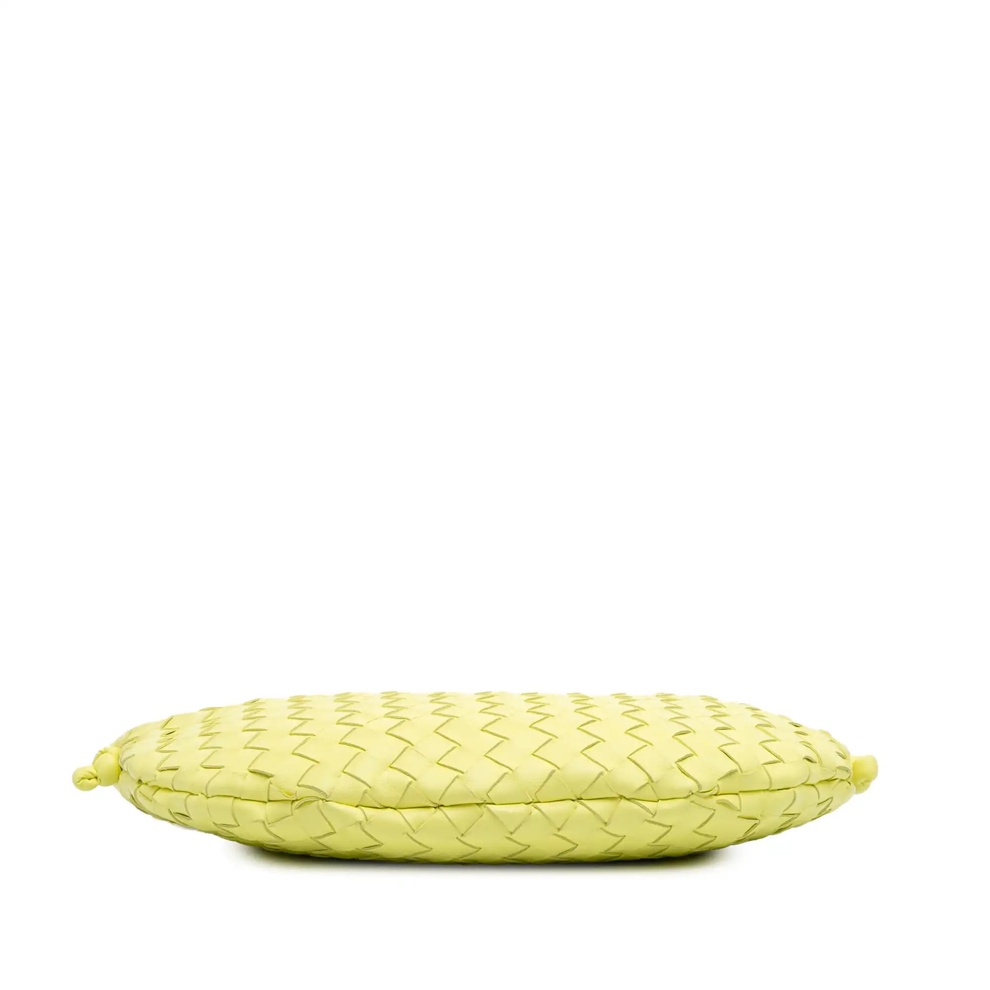 Bottega Veneta Turn Medium Butter Yellow Intrecciato