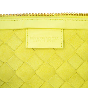 Bottega Veneta Turn Medium Butter Yellow Intrecciato