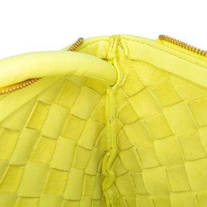 Bottega Veneta Turn Medium Butter Yellow Intrecciato