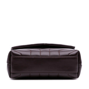 Yves Saint Laurent Loulou Toy Brown Leather