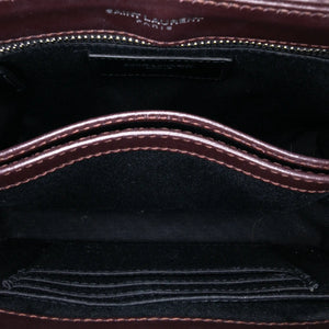 Yves Saint Laurent Loulou Toy Brown Leather