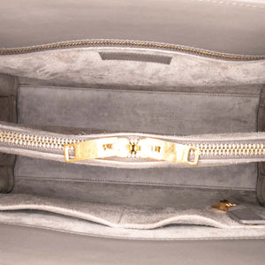 Yves Saint Laurent Sac de Jour Small Grey Calfskin