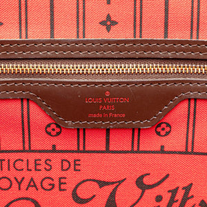 Louis Vuitton Neverfull MM Damier Ebene Canvas