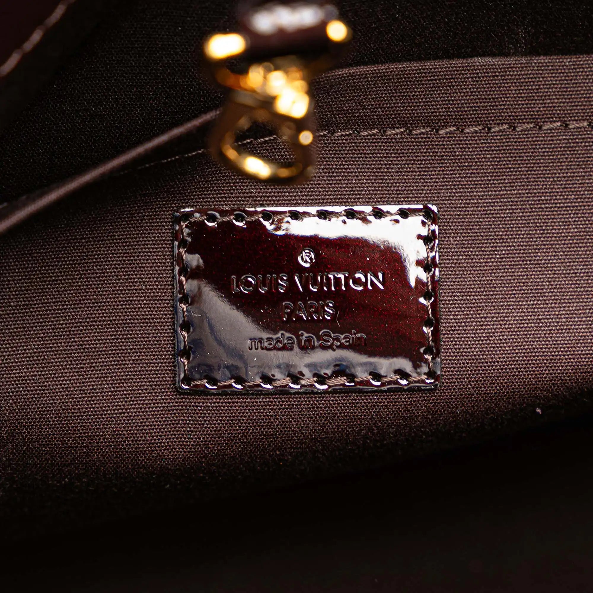 Louis Vuitton Montaigne MM Monogram Vernis