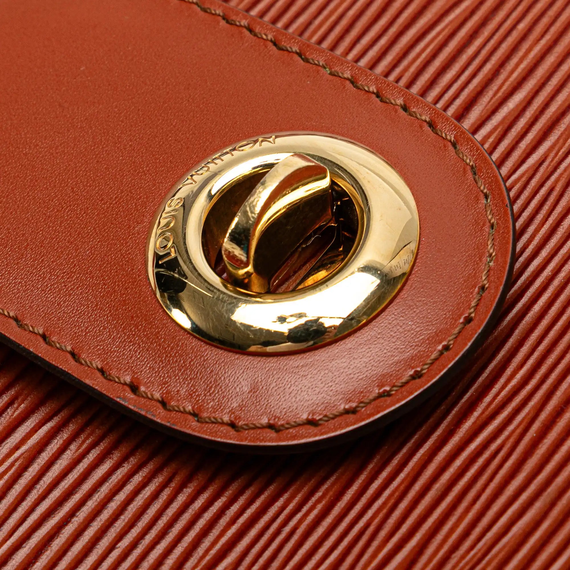 Louis Vuitton Cluny Brown Epi
