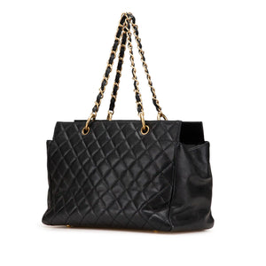 Chanel CC Timeless Tote Bag Black Caviar