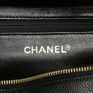 Chanel CC Timeless Tote Bag Black Caviar