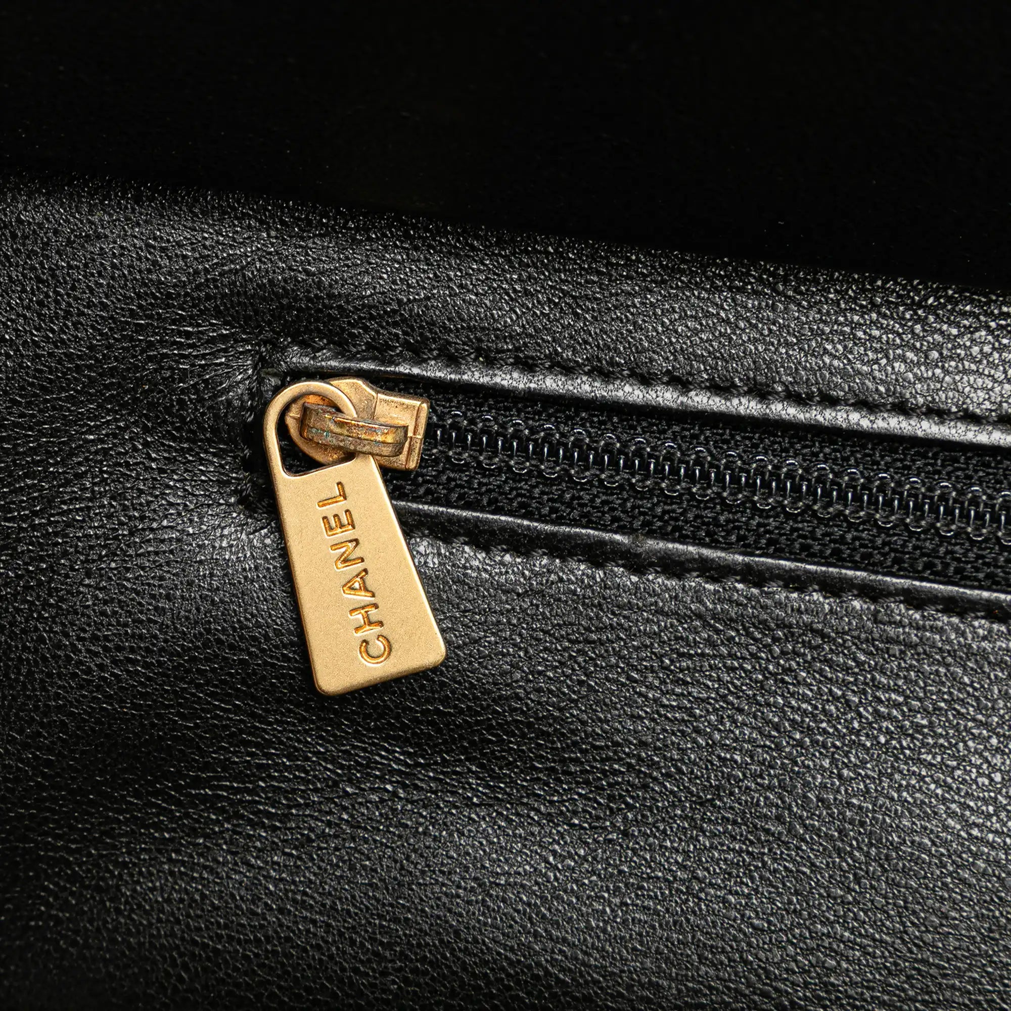 Chanel CC Timeless Tote Bag Black Caviar