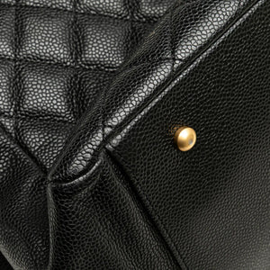 Chanel CC Timeless Tote Bag Black Caviar