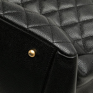 Chanel CC Timeless Tote Bag Black Caviar