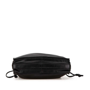 Loewe Flamenco Drawsting Crossbody Bag Black Nappa