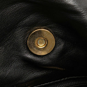 Loewe Flamenco Drawsting Crossbody Bag Black Nappa