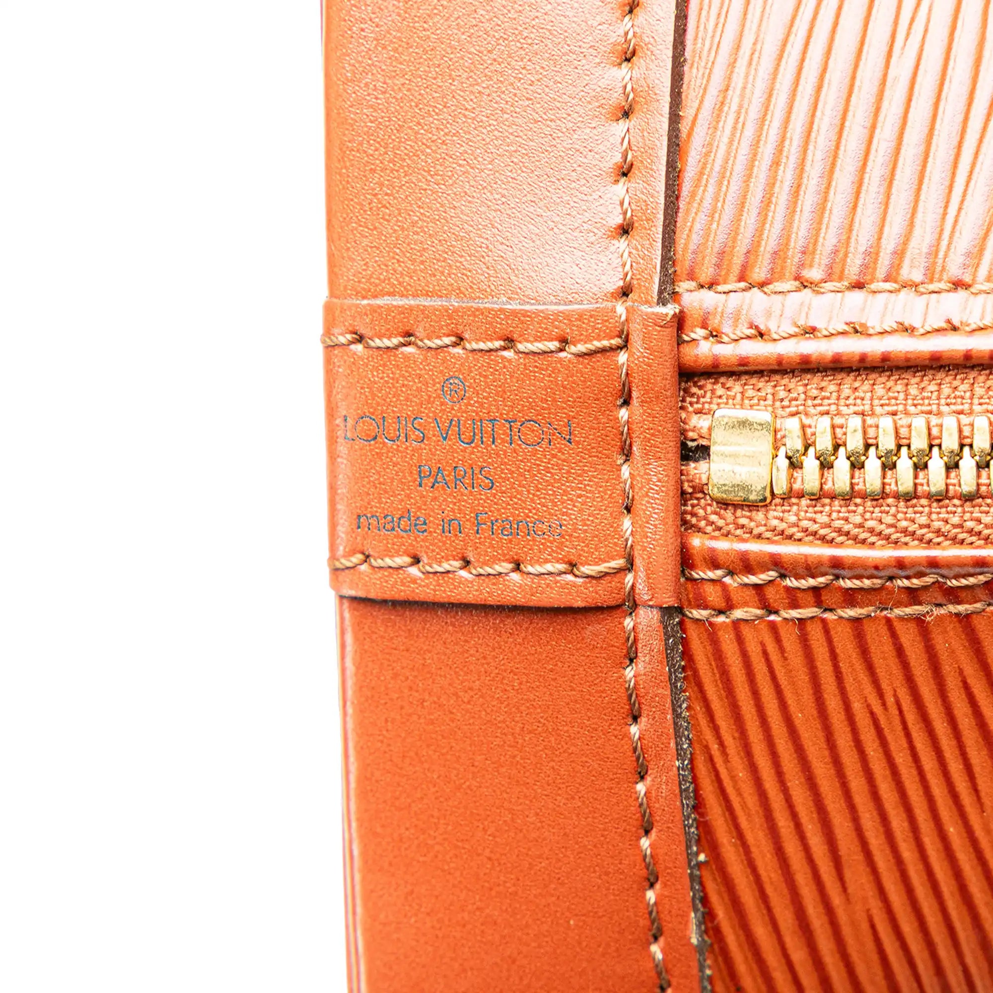 Louis Vuitton Alma PM Brown Epi