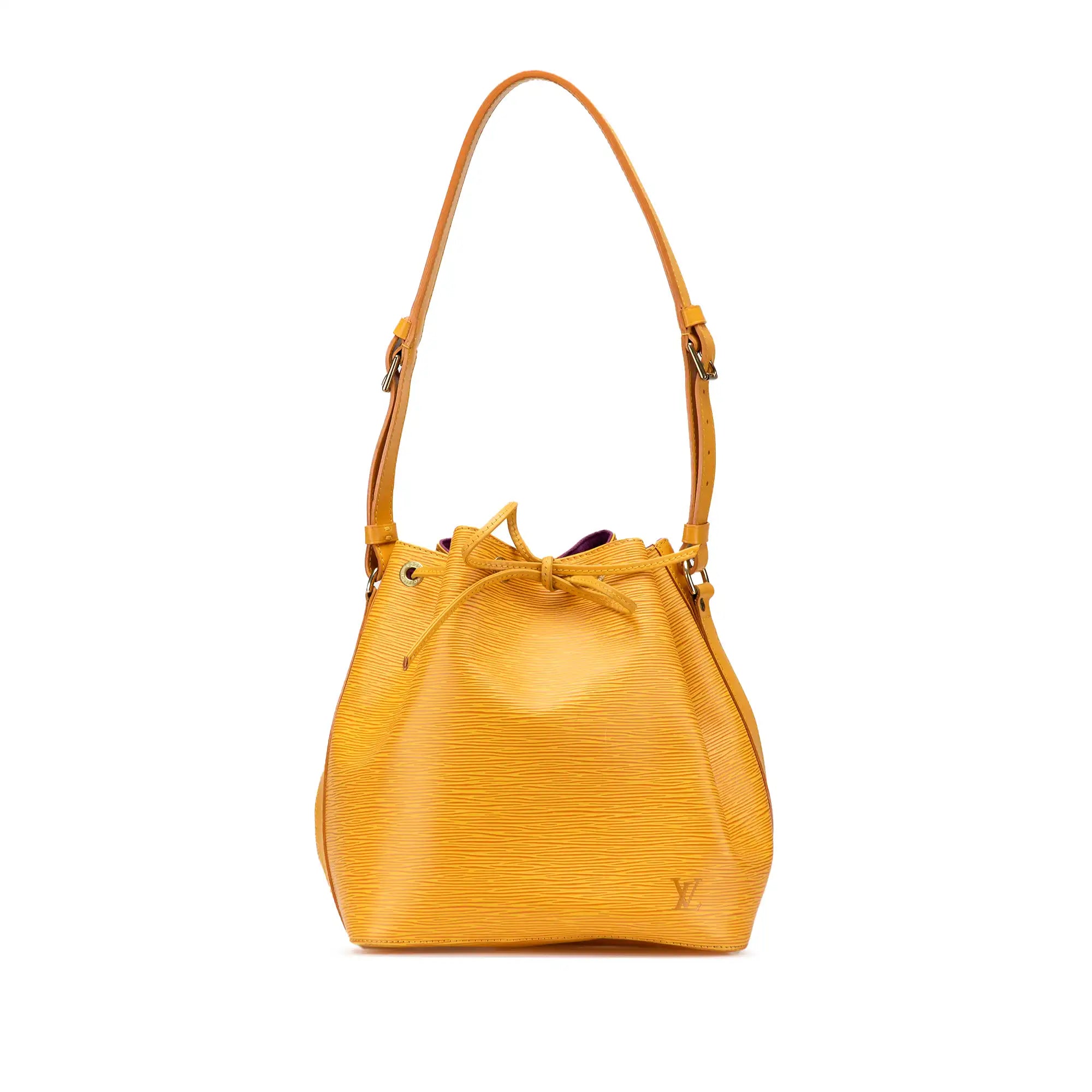 Louis Vuitton Petit Noé Yellow Epi