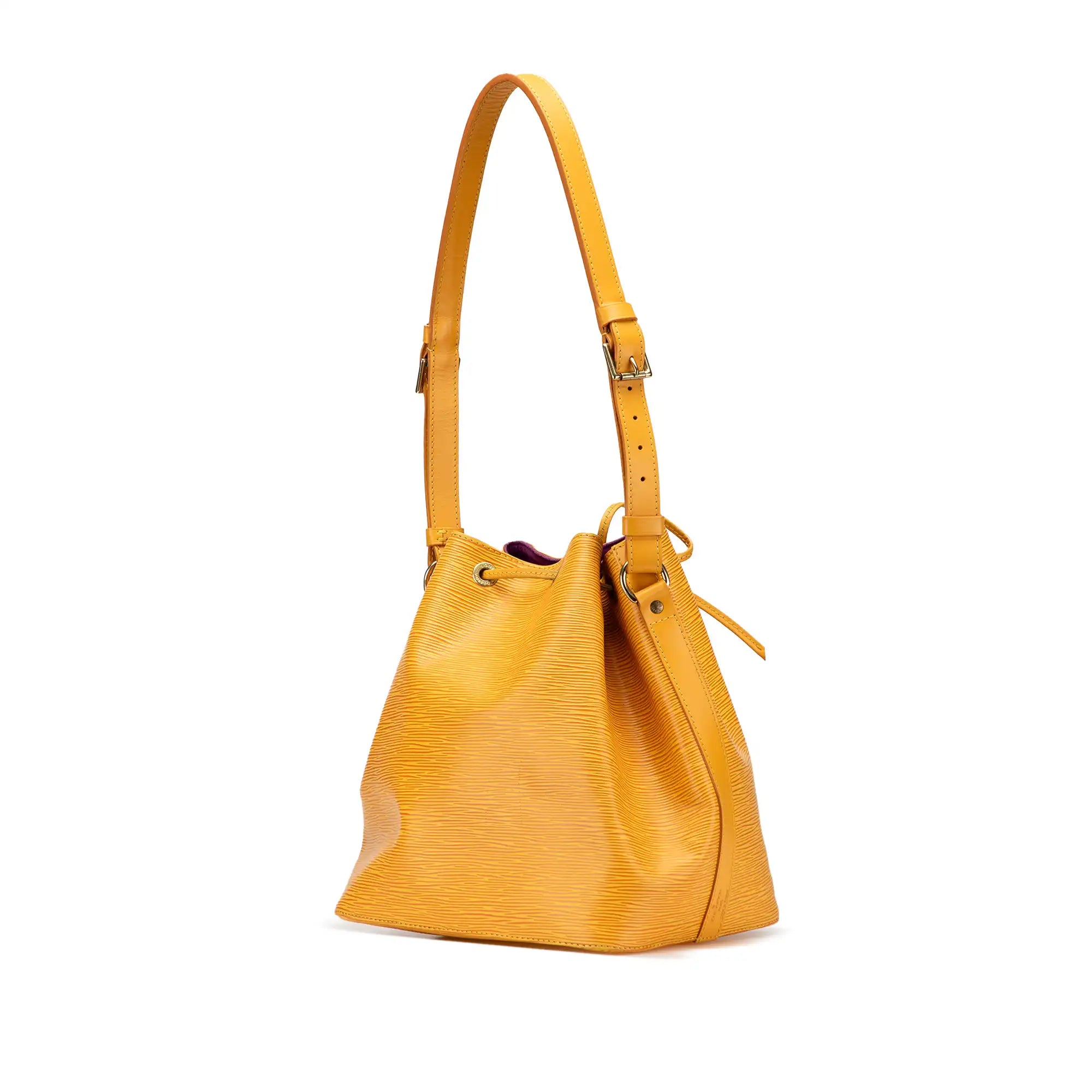 Louis Vuitton Petit Noé Yellow Epi