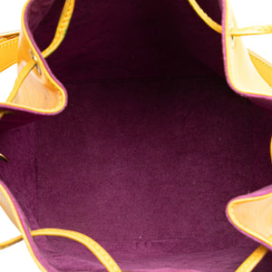 Louis Vuitton Petit Noé Yellow Epi