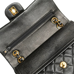 Chanel Classic Double Flap Small Black Lambskin Gold