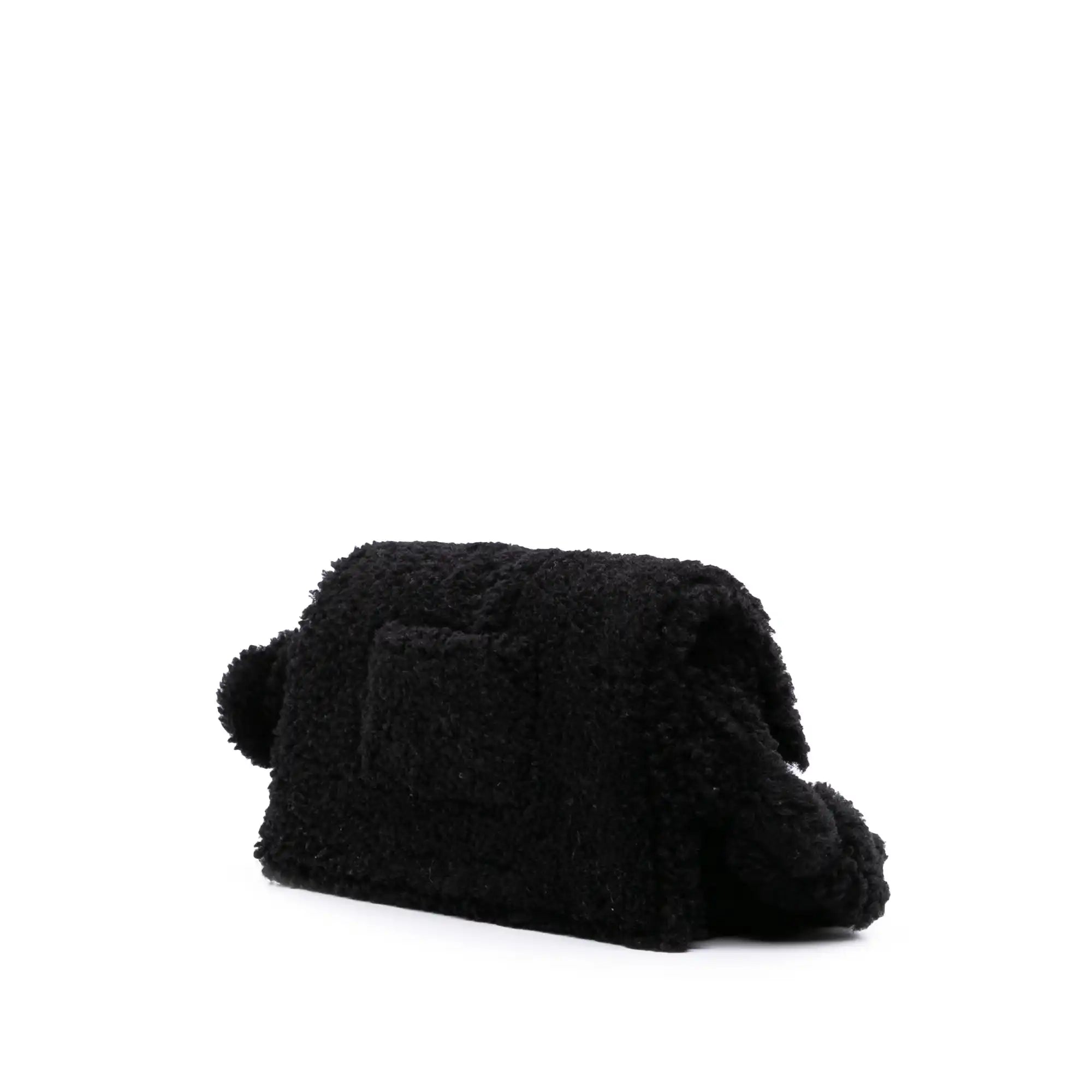 Jacquemus Le Bambidou Black Shearling