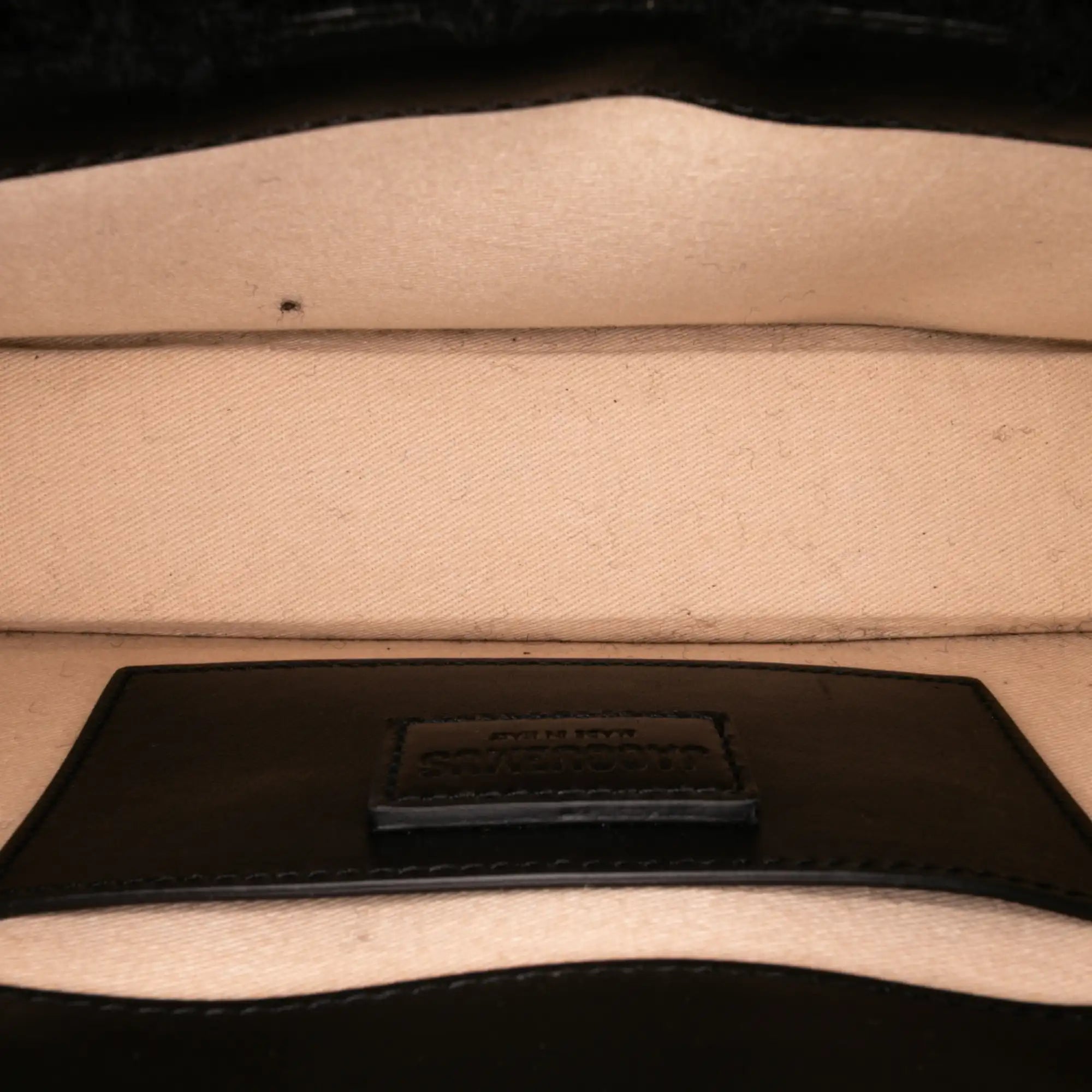 Jacquemus Le Bambidou Black Shearling
