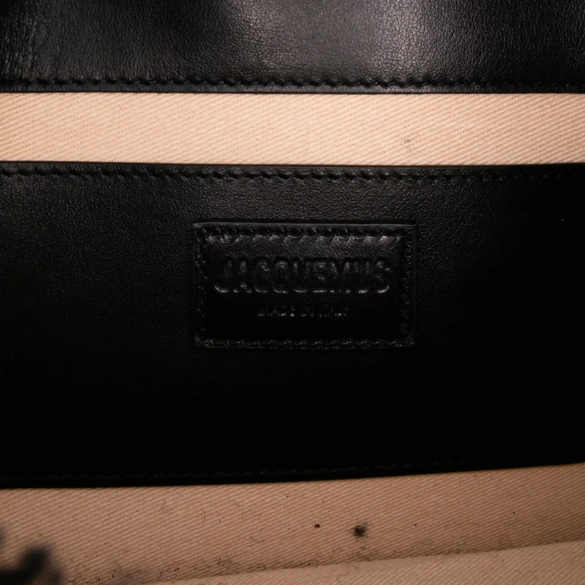 Jacquemus Le Bambidou Black Shearling