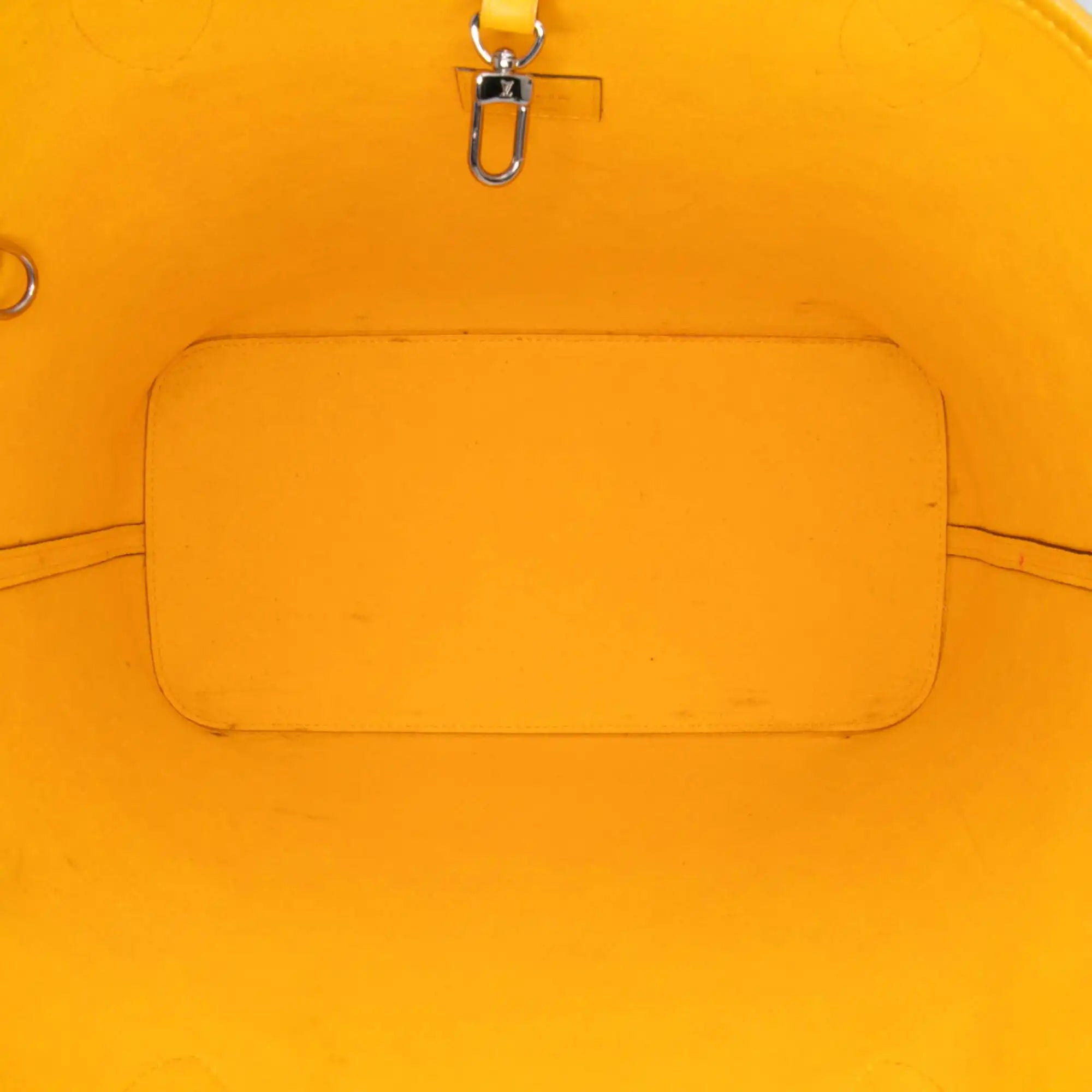 Louis Vuitton Neverfull MM Yellow Epi
