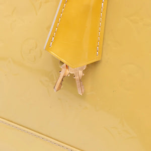 Louis Vuitton Alma GM Yellow Monogram Vernis
