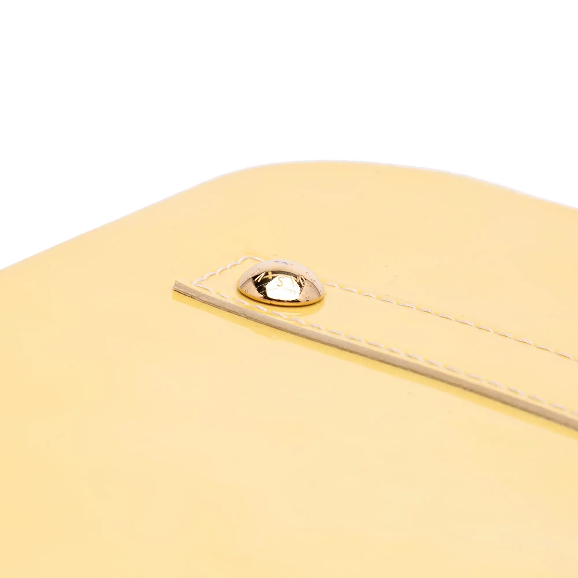 Louis Vuitton Alma GM Yellow Monogram Vernis