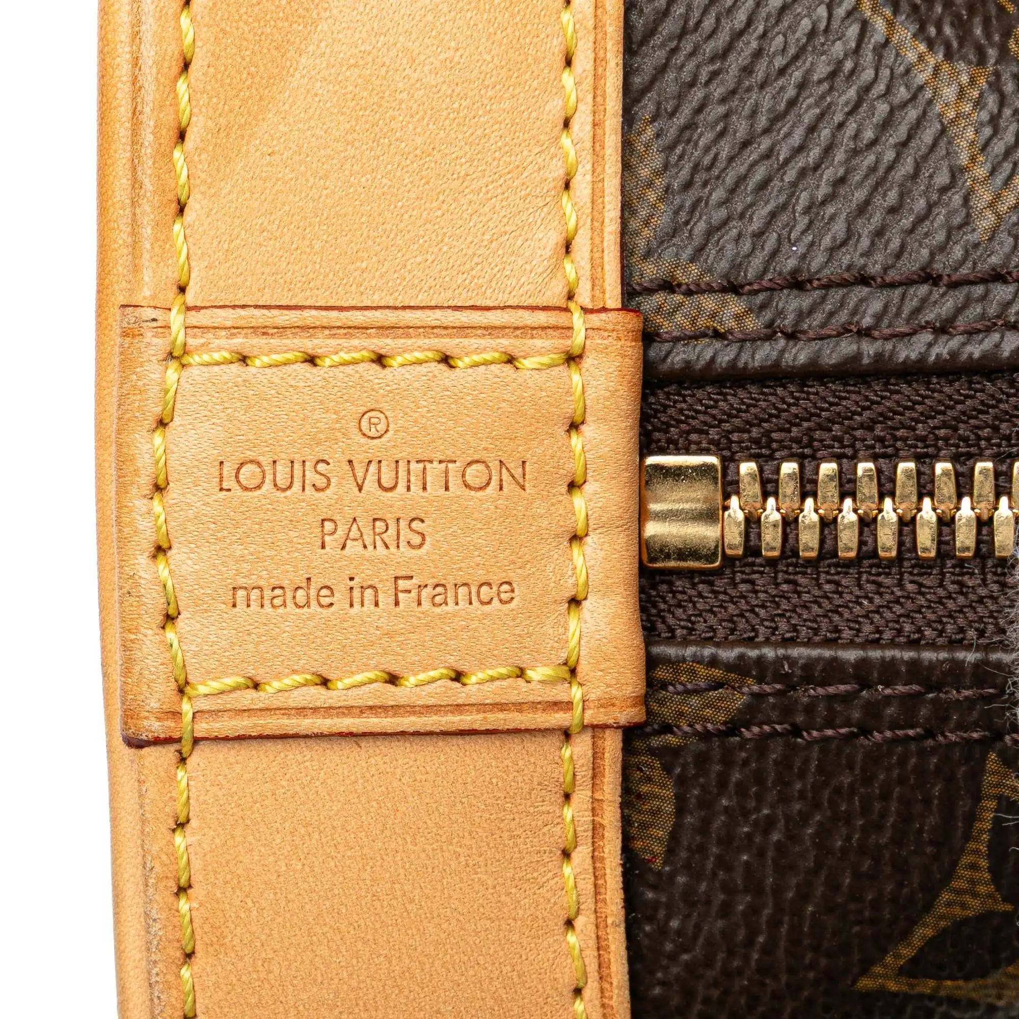 Louis Vuitton Alma BB Monogram Canvas