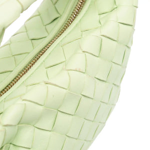 Bottega Veneta Jodie Mini Pastel Green Nappa Intrecciato