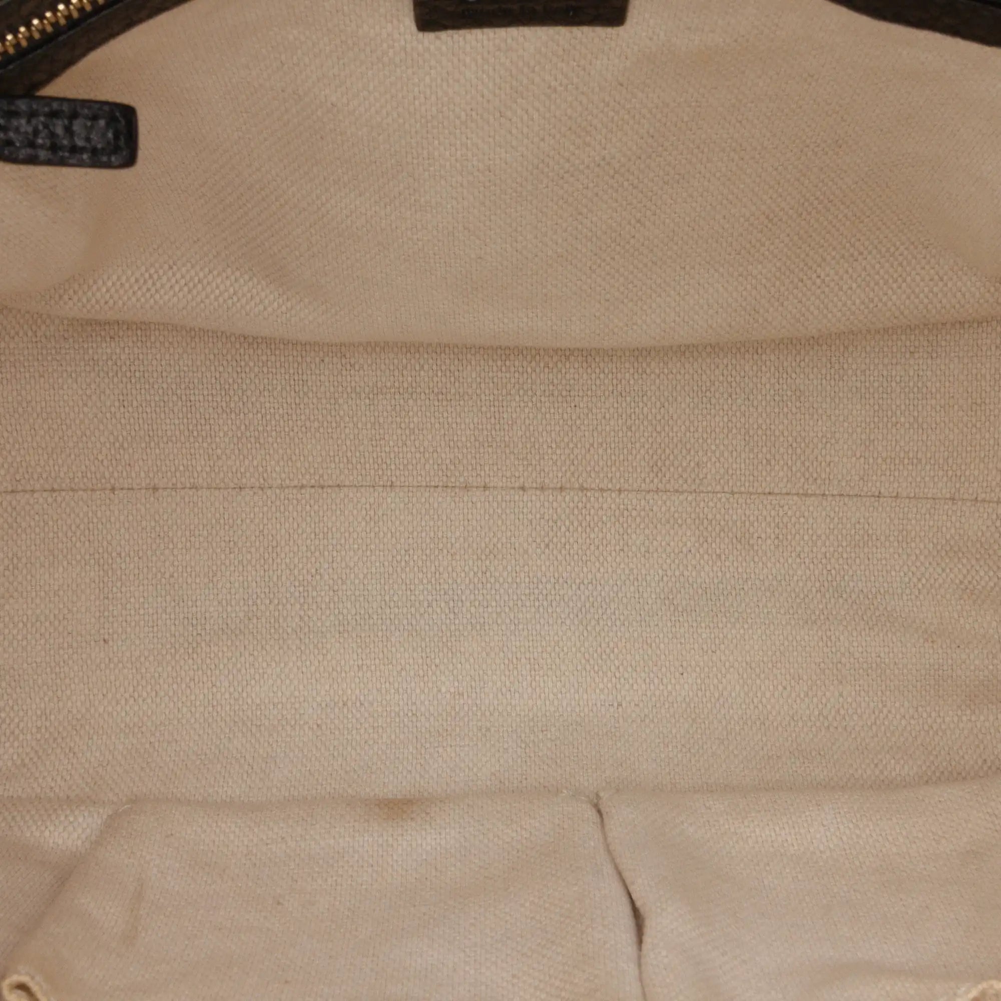 Gucci Soho Cellarius Tote Small Black Pebbled Leather