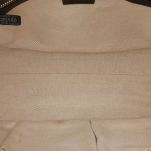 Gucci Soho Cellarius Tote Small Black Pebbled Leather