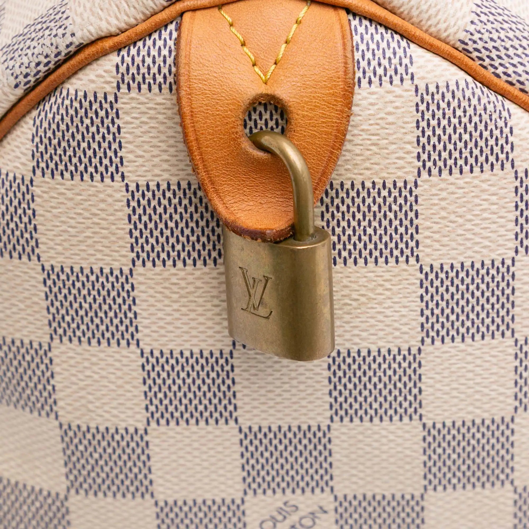 Louis Vuitton Speedy 30 Damier Azur Canvas