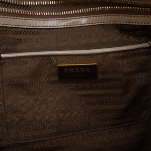 Prada Galleria Large Large Brown Wollato Fume