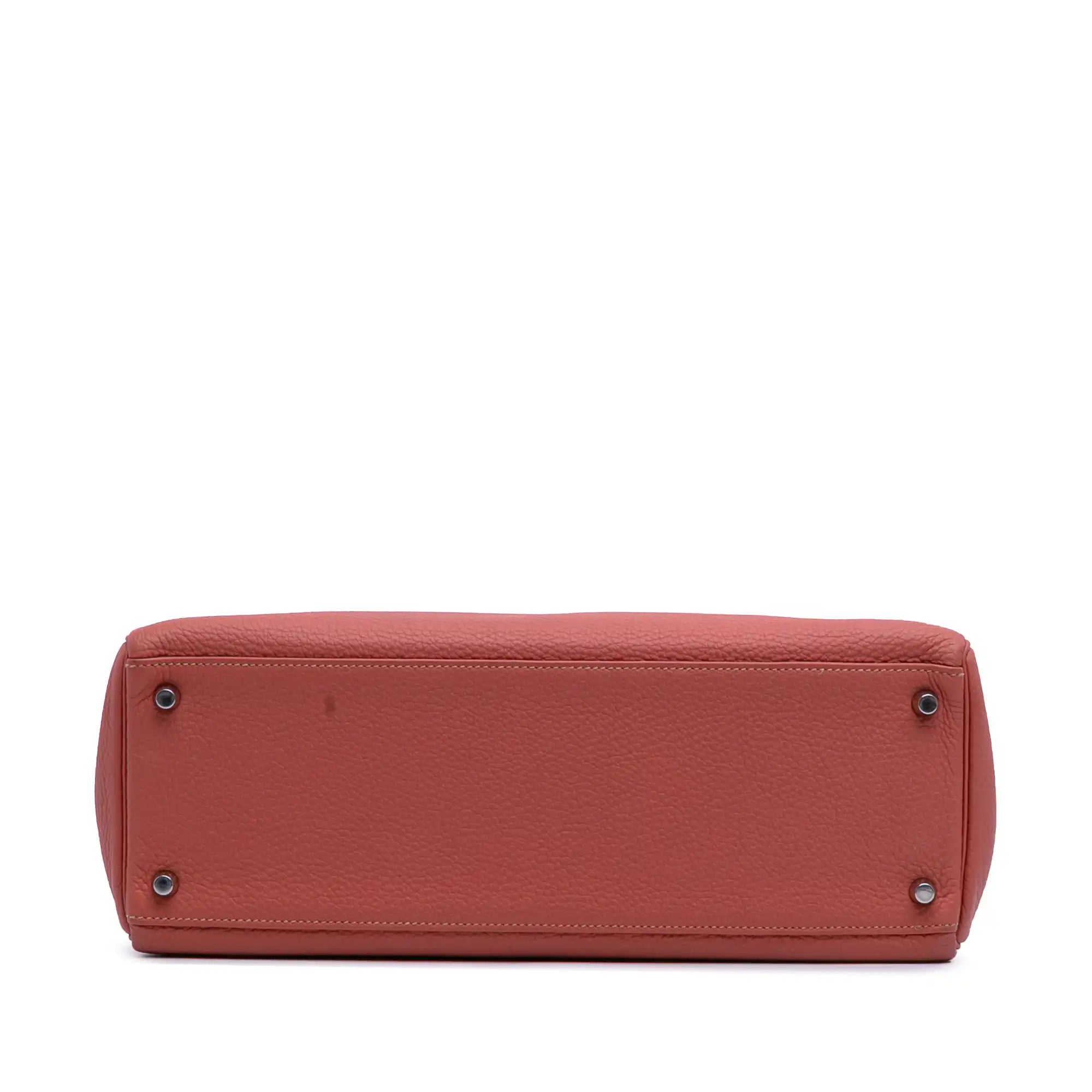 Hermès Kelly 35 Retourne Rouge Venetian Togo