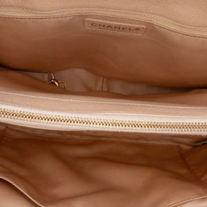 Chanel GST Beige Caviar Gold