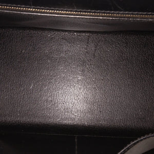 Hermès Kelly Sellier 32 Black Boxcalf Gold