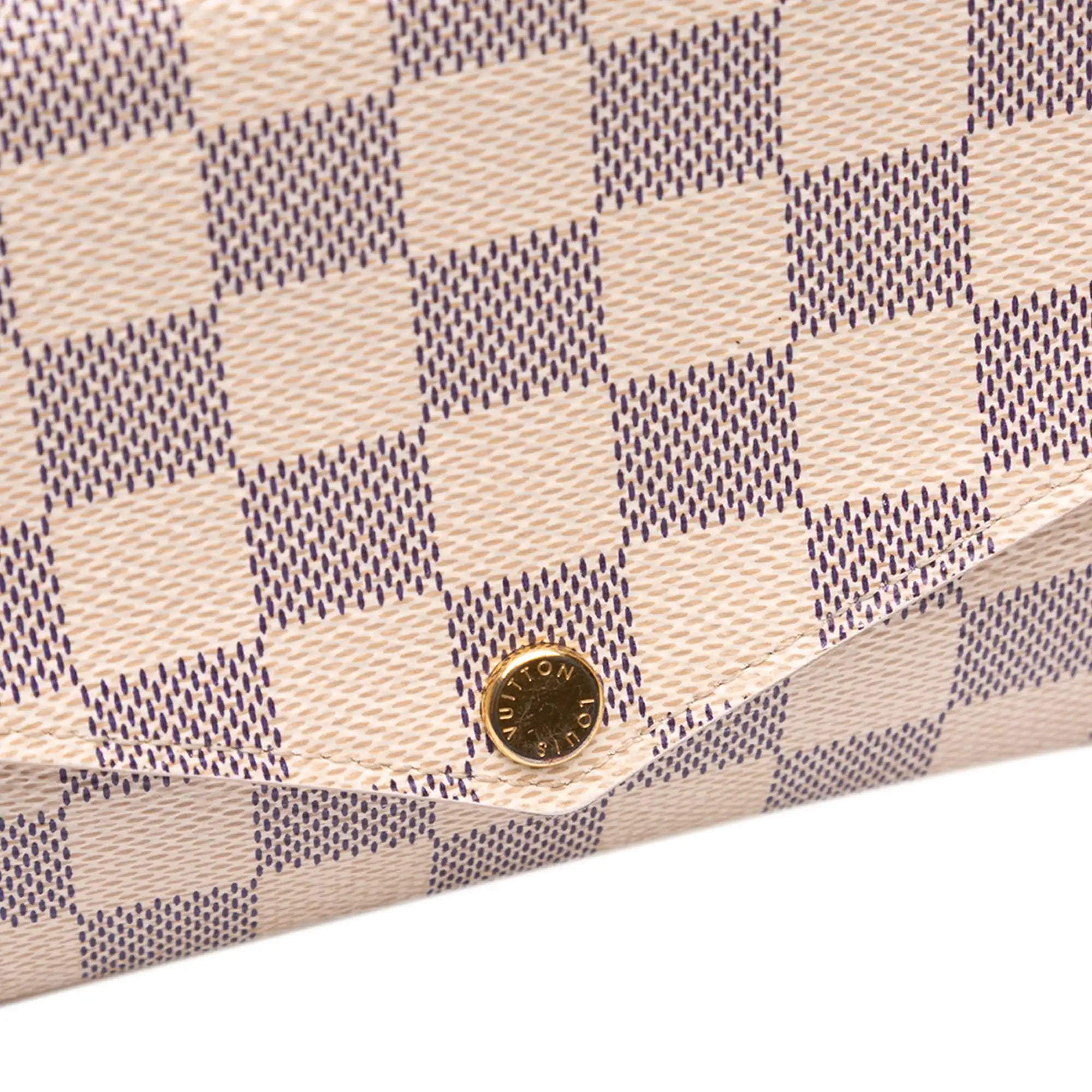 Louis Vuitton Pochette Félicie Damier Azur Canvas