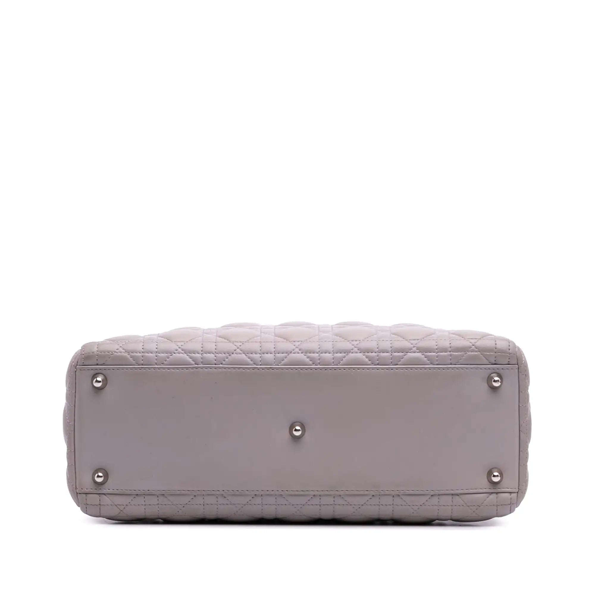 Dior Lady Dior Large Light Purple Cannage Lambskin