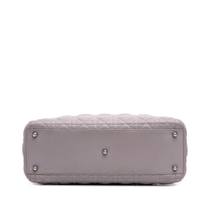 Dior Lady Dior Large Light Purple Cannage Lambskin