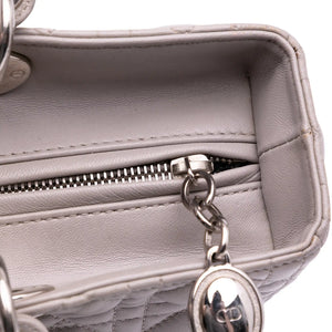 Dior Lady Dior Large Light Purple Cannage Lambskin