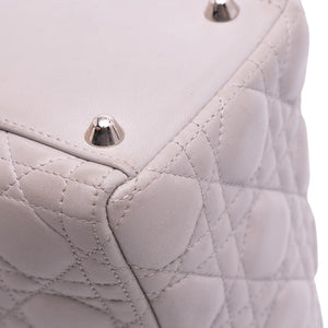 Dior Lady Dior Large Light Purple Cannage Lambskin